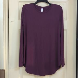 Zenana Premium Long Sleeve Top - Large